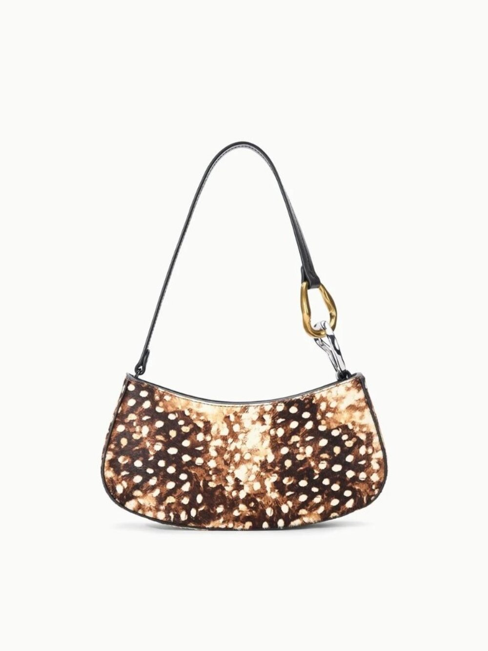 Staud Ollie Bag in Fawn Haircalf